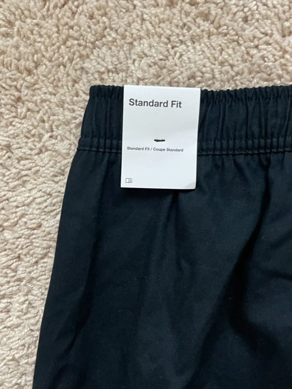 Nike Air Jordan Essentials Woven Pants Black Men's Size Medium